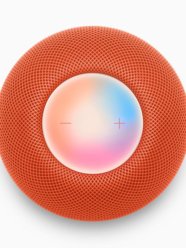 Apple HomePod Mini smart speaker.