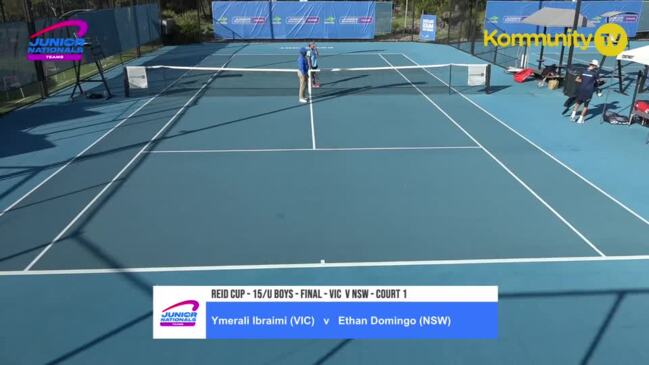 Replay: Ymerali Ibraimi (VIC) vs Ethan Domingo (NSW)—Australian Junior Teams Championships U15