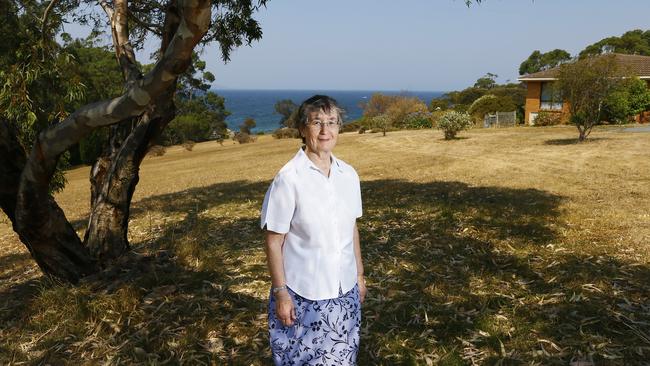 Sister Gabrielle Morgan pictured at the site in 2019. Picture: MATT THOMPSON