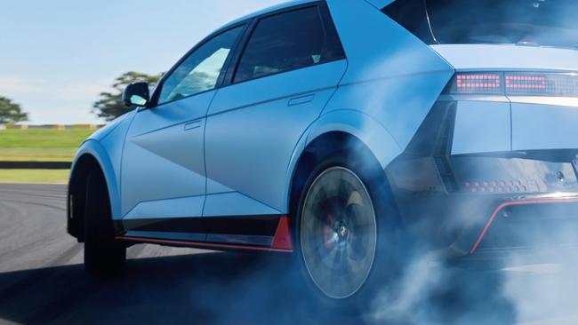 2024 Hyundai Ioniq 5 N at Sydney Motorsport Park.