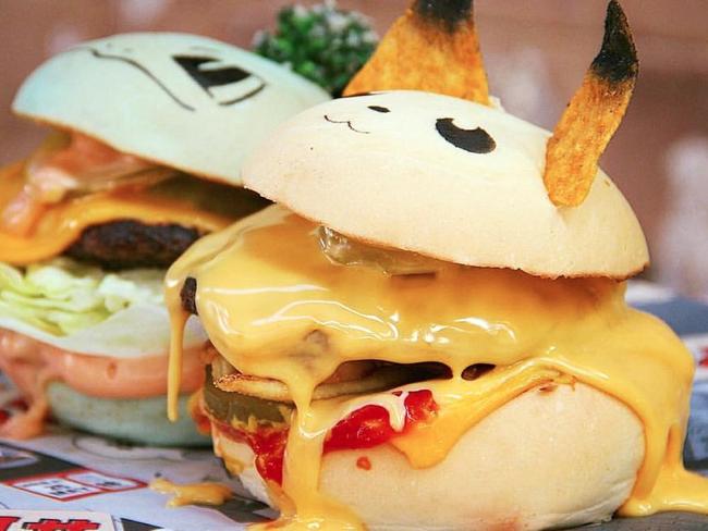 Down 'n Out’ Pokemon burgers.