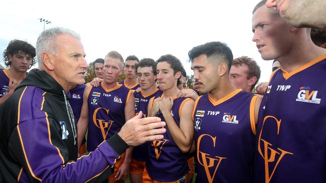 Goulburn Valley co-coach Mark Lambourn is determined to beat Ovens &amp; Murray on Saturday. Picture: Yuri Kouzmin