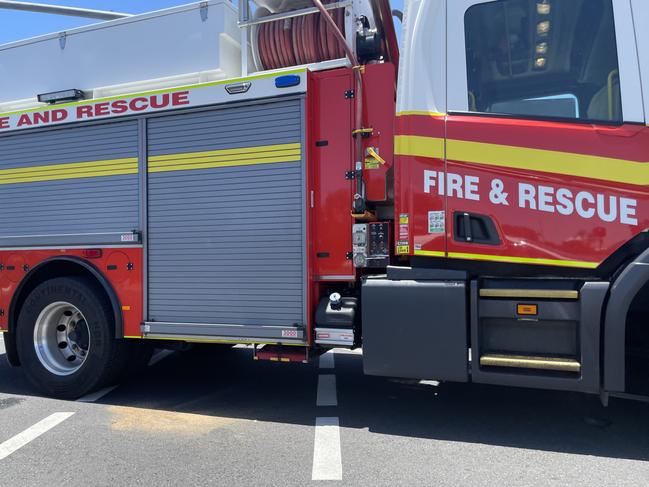 Queensland Fire & Emergency Fire Truck generic. Picture: Alison Paterson