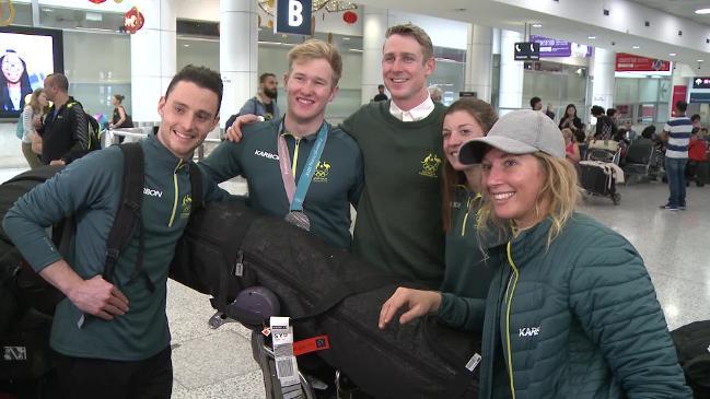 Aussie Olympian Hughes 'excited' to be home