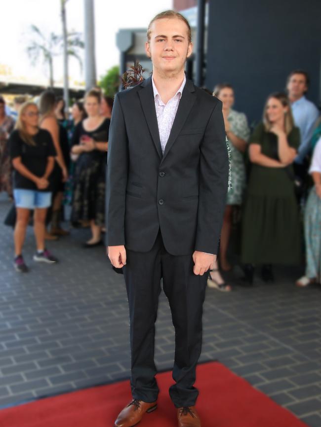 David at the 2023 Bundaberg Special School formal. Image credit: Bundaberg Special School.