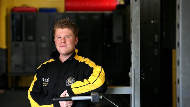 Will Perry, pictured here at 22, will return to Hobart and coach the reserves side in 2023. Picture: SAM ROSEWARNE.