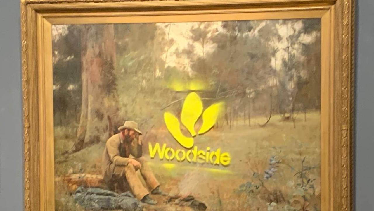 Woodside shrugs off art scandal