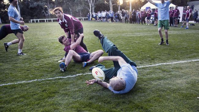 But the referee sided with the Prime Minister. Picture: NCA NewsWire / Gary Ramage