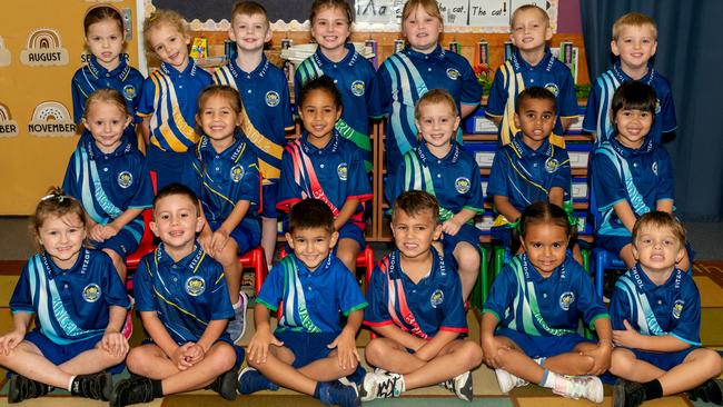 Fitzgerald State School Prep C Back Row: Stevie, Spencer, Lochlan, Luna, Lorelai, Sonny, Jaxon Middle Row: Cynthia, Alaia, Evie, Wyatt, Simmy, Ella Front Row: Remi, Toby, Luka, Quade, Maliah, Axel Picture: Michaela Harlow