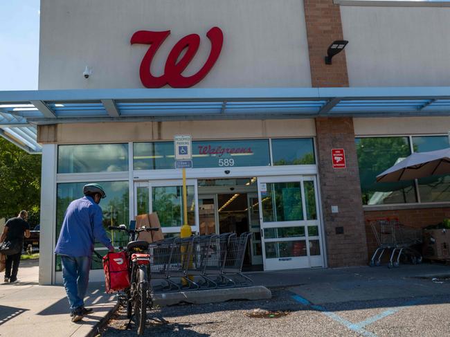 NEW YORK, NEW YORK - JUNE 27: A Walgreens store stands on June 27, 2024 in the Brooklyn borough of New York City. Walgreens has announced that it will be closing a "significant" number of underperforming stores in the United States.   Spencer Platt/Getty Images/AFP (Photo by SPENCER PLATT / GETTY IMAGES NORTH AMERICA / Getty Images via AFP)