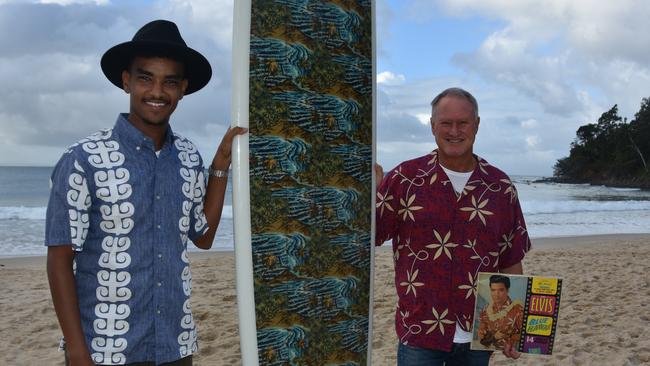 Ash and Michael Holmes of Noosa Longboards, which this year turns 25.