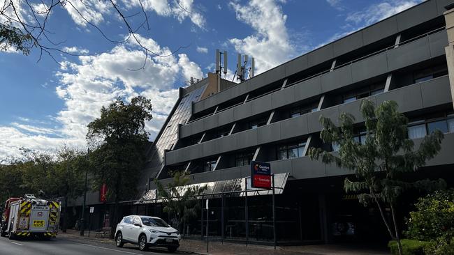 The Comfort Hotel Adelaide Meridien in Melbourne Street, North Adelaide.. Picture: Emma Brasier