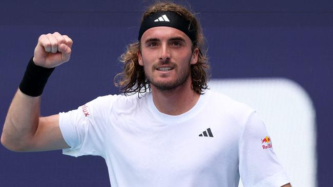 Stefanos Tsitsipas is on a bad run. Photo by CLIVE BRUNSKILL / GETTY IMAGES NORTH AMERICA / Getty Images via AFP.