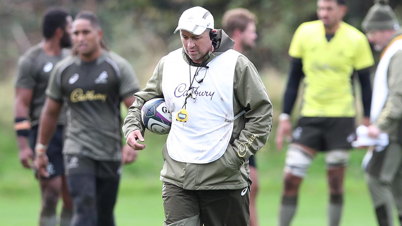 Wallabies assistant coach Matt Taylor has left his post, paving the way for Jason Gilmore to be promoted from the Waratahs. Photo: Getty Images