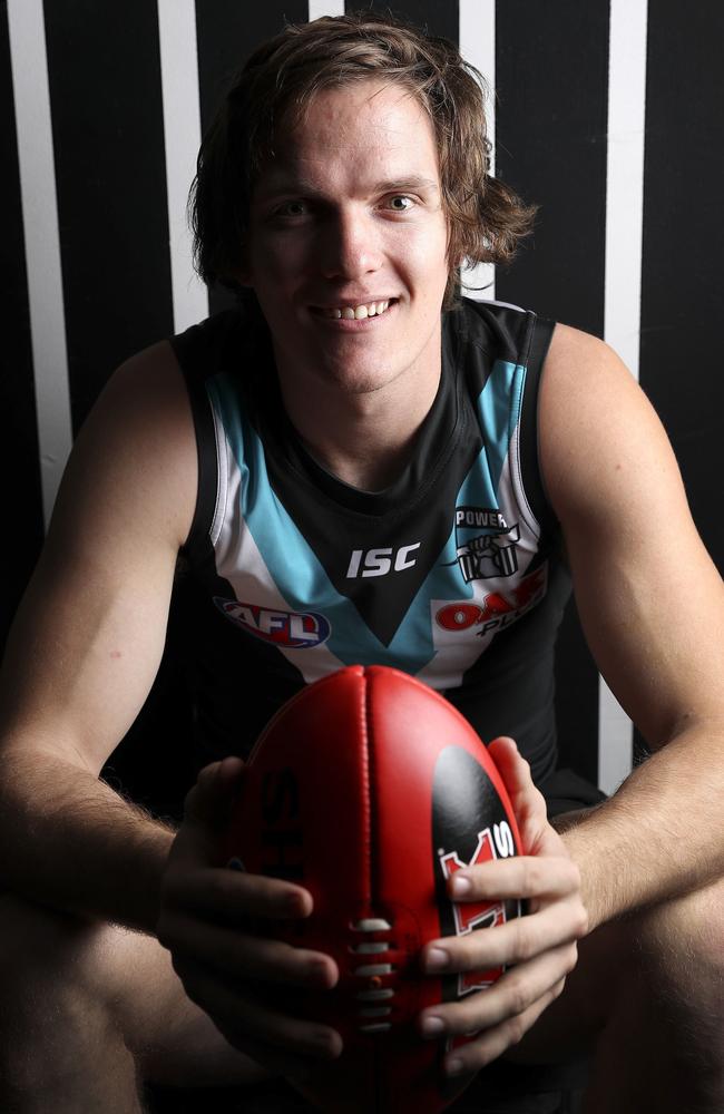 North Melbourne are keen to sign Port Adelaide’s Jared Polec. Picture: SARAH REED