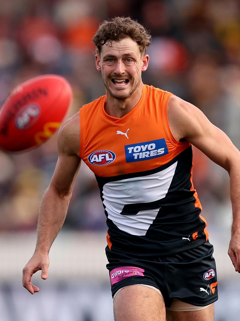 Could Harry Perryman end up moving alongside Isaac Cumming to a new club? Picture: Brendon Thorne/AFL Photos/Getty Images.