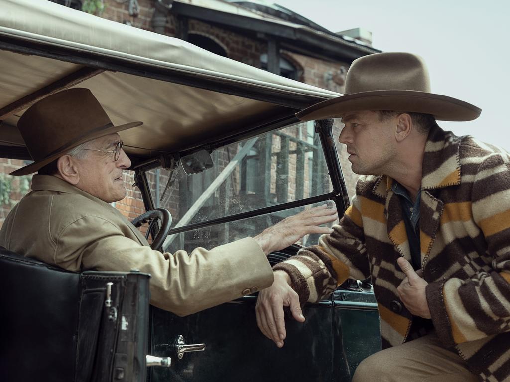 Robert De Niro and Leonardo DiCaprio in <i>Killers of the Flower Moon</i>. Picture: Supplied