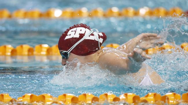 The QGSSSA swimming championships at the Sleeman Sports Complex, Brisbane 28th February 2024. (Image/Josh Woning)