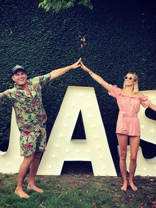 The couple celebrate Jamine Yarbrough’s 34th birthday. Picture: Instagram