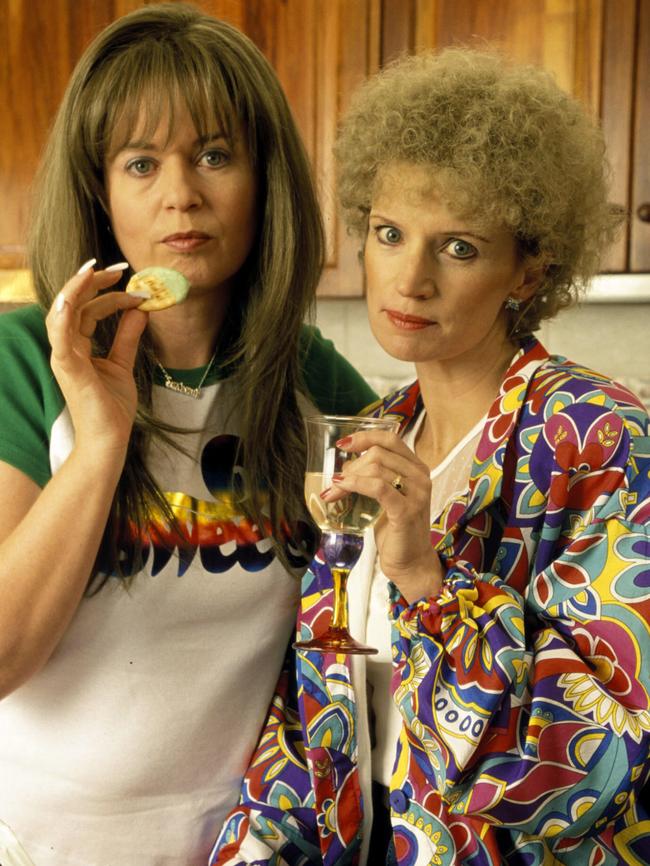 Gina Riley and Jane Turner as Kath and Kim.