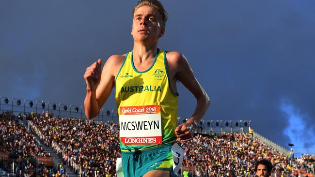 Stewart McSweyn has raced right into 5000m medal calculations.