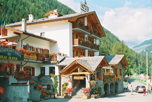 The chalet-style Hotel Beau Sejour. Picture: TripAdvisor.