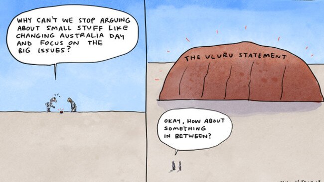 Jon Kudelka's wry take on the state of affairs.