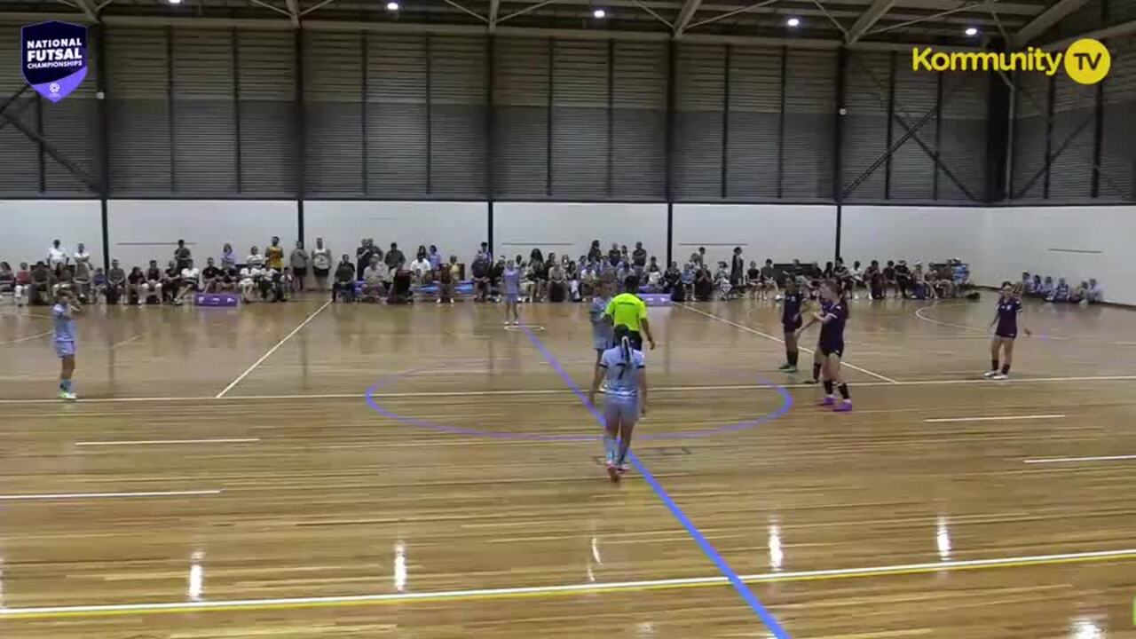 Replay:  Football NSW Lightning v Football NSW Storm (U13 Girls QF)  - 2025 National Futsal Championships Day 4