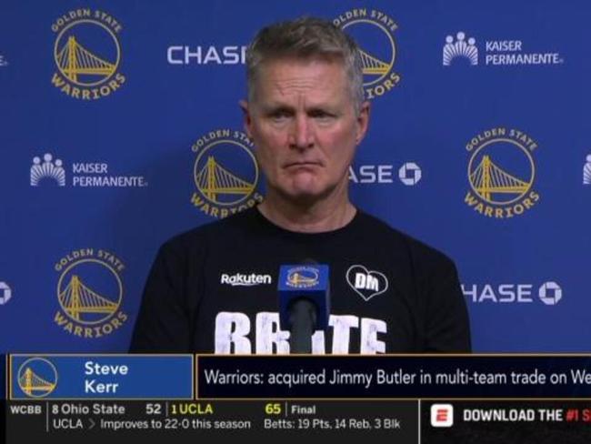 Kerr believes trade deadline should move