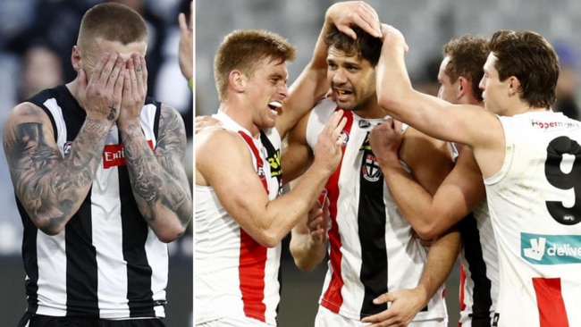 The Saints' joy was the Pies' pain.