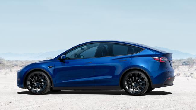 The Tesla Model Y has a charge range of 455km.