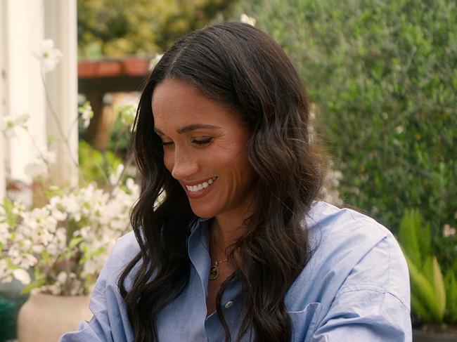 FREE TO USE, PR SUPPLIED PICS:  With Love, Meghan. (L to R) Meghan, Duchess of Sussex in episode 106 of With Love, Meghan. Cr. Courtesy of Netflix ÃÂ© 2025  Picture: Netflix