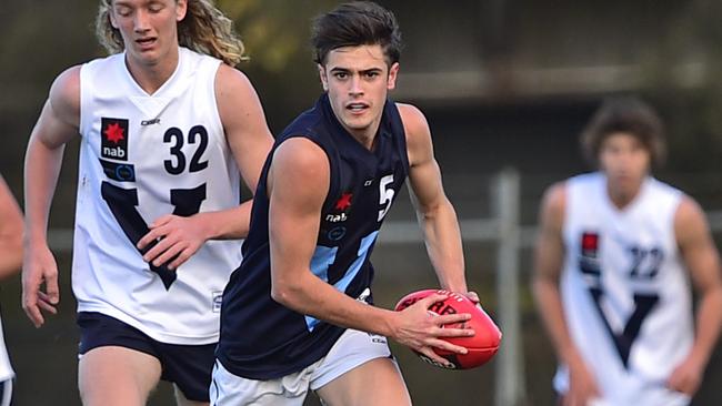 Father-son Patrick Naish is a certainty to land at Punt Rd. Picture: Stephen Harman