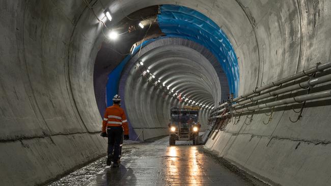 Sections of the network just needs wiring and rail lines. Picture: Brad Fleet