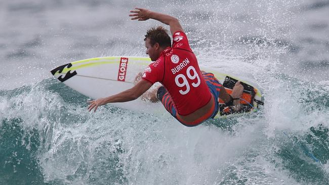 Taj Burrow in action during the second round of the 2015 Quiksilver Pro at Snapper Rocks on the Gold Coast. Picture Glenn Hampson                        <a class="capi-webframe" capiId="a367f96b2fe9c133daa461c7a364ebf0"></a>