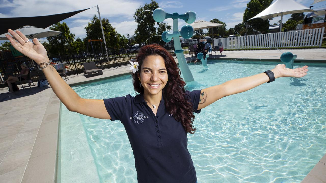 Fabiane Piana is glad she chose a job in tourism after rising through the ranks at Ingenia Rivershore holiday park. Picture: Lachie Millard