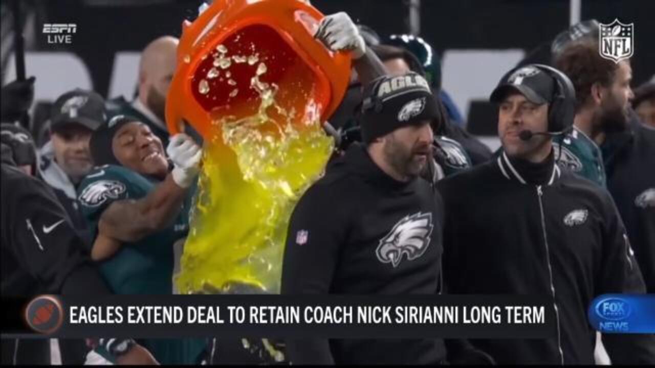 Eagles' Sirianni pens new long-term deal