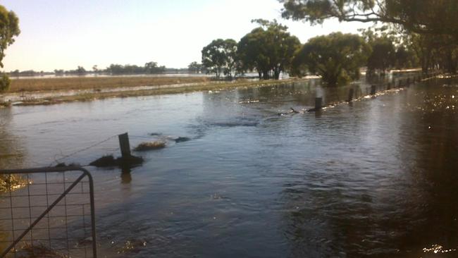 Rising forecasts: A minor flood watch has been issued for parts of Victoria with up to 90mm of rain expected to fall tomorrow. Picture: File