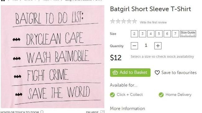 Batgirl best sale shirt target