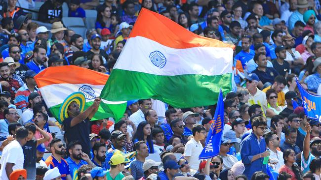 Thousands of Indian fans flocked to the MCG on Boxing Day. Picture: Mark Stewart