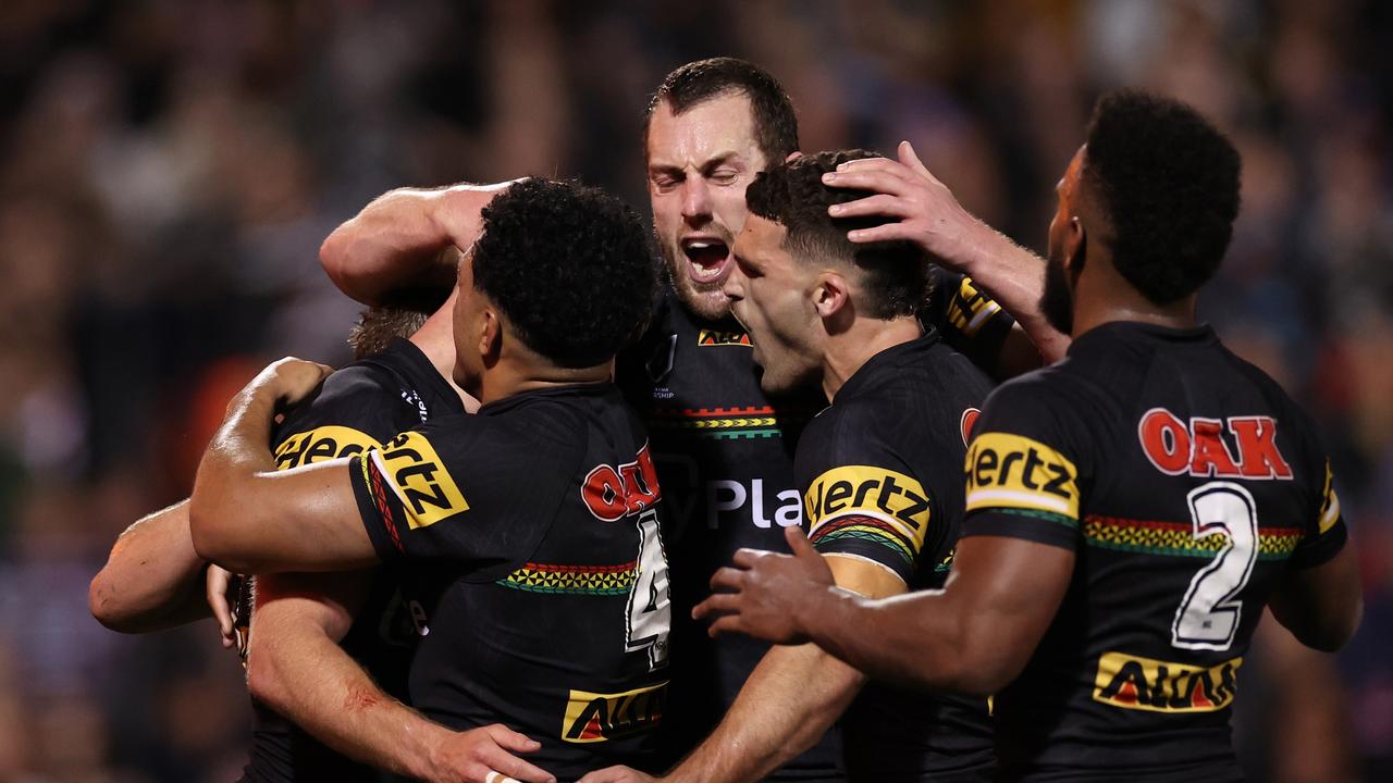 The Panthers are two wins from the Grand Final. Photo by Cameron Spencer/Getty Images