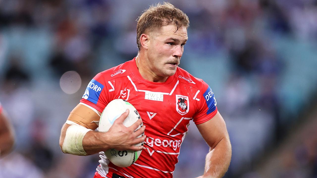 Jack de Belin is said to have hidden when police arrived at Paul Vaughan’s house during their Covid-breaking party last Saturday. Picture: Mark Kolbe/Getty Images