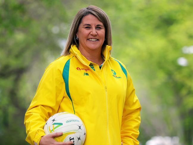 Australian netball coach Stacey Marinkovich will coach her 50th Test when the Diamonds take on the Silver Ferns in the first game of the Constellation Cup in Wellington. Photo:  Netball Australia/ Lauren Morgan