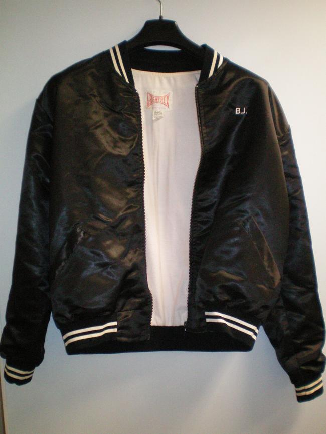 Replicas of a bomber style jacket in relation to the murder of David Fletcher whose body was found in flooded copper mine near Moonta.