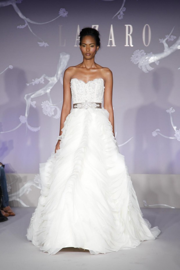 Fall Lazaro Wedding Dress