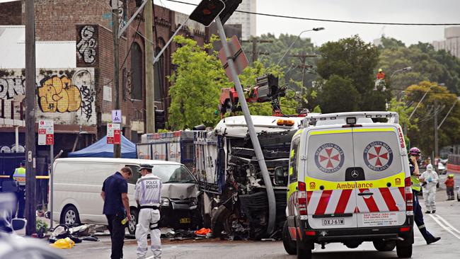 The 44-year-old mother-of-four was waiting for a bus to the CBD when the tragic accident occurred. Picture: Adam Yip