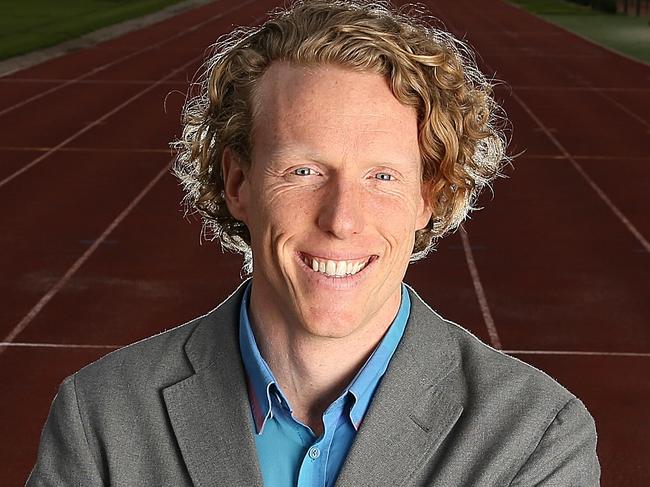 For Weekend: Olympic commentators Tamsyn Lewis, Steve Hooker and Andrew Gaze. Picture: Tim Carrafa