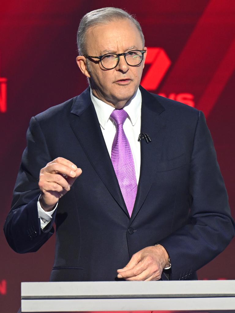 But so is Mr Albanese. Picture: Lukas Coch/POOL/ via NewsWire