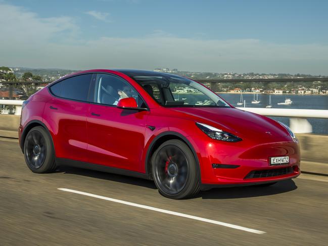 2023 Tesla Model Y Performance. Photo: Mark Bean.