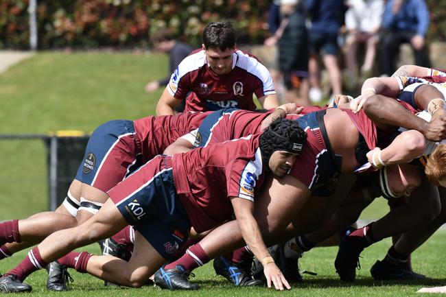 Noah Rauluni. Super Rugby Under-19s action between the ACT Brumbies and the Queensland Reds. Picture courtesy of @jayziephotography